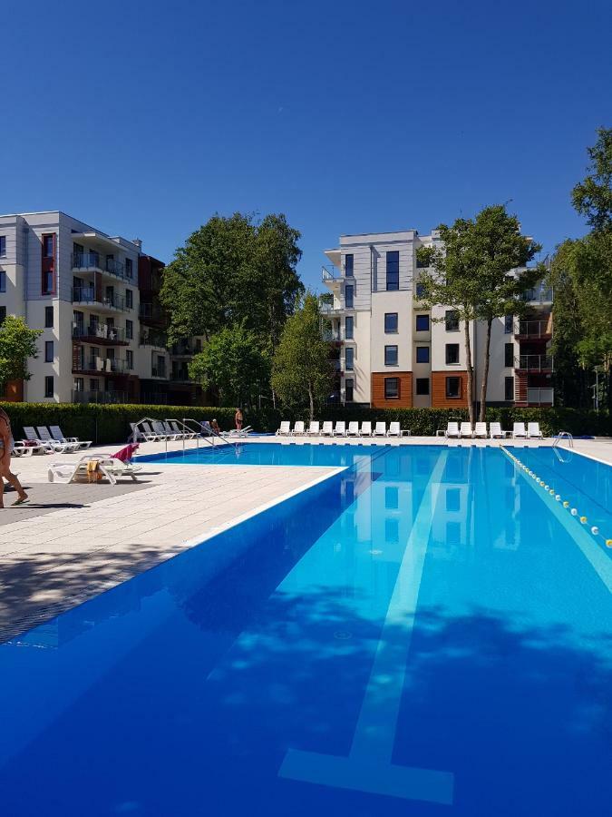 Apartament Pomaranczowy Z Basenem,Sauna-Blisko Morza. كولوبرزيغ المظهر الخارجي الصورة