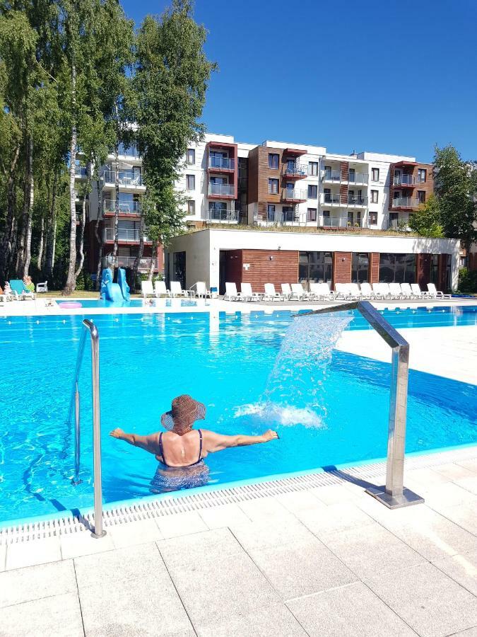 Apartament Pomaranczowy Z Basenem,Sauna-Blisko Morza. كولوبرزيغ المظهر الخارجي الصورة