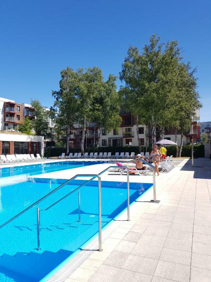 Apartament Pomaranczowy Z Basenem,Sauna-Blisko Morza. كولوبرزيغ المظهر الخارجي الصورة